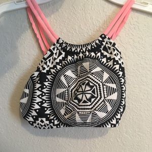 Black and White Swimsuit top